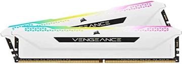 Corsair Vengeance RGB Pro 16GB (2x8GB) DDR4 3600 (PC4-28800) C18 1.35V Desktop Memory - White
