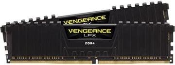 Corsair Vengeance LPX 32GB (2x16GB) DDR4 DRAM 2400MHz (PC4-19200) C14 Memory Kit – Black