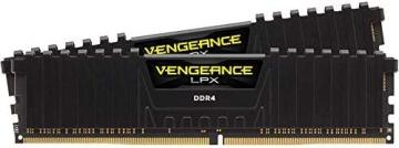 Corsair Vengeance LPX 16GB (2 X 8GB) DDR4 3000 (PC4-24000) C16 1.35V Desktop memory – Black