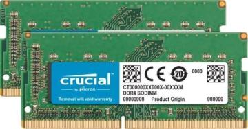 Crucial RAM 64GB Kit (2x32GB) DDR4 3200MHz CL22 (or 2933MHz or 2666MHz) Laptop Memory