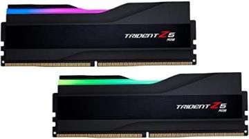 G.Skill Trident Z5 RGB Series (Intel XMP) 64GB (2x32GB) DDR5 5600 Desktop Memory Matte Black