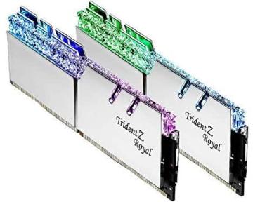 G.Skill Trident Z Royal Series [Silver] 32GB (2x16GB) (PC4-28800) DDR4 3600 Desktop Memory Model