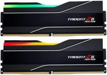 G.Skill Trident Z5 NEO RGB Series (AMD Expo) 32GB (2x16GB) DDR5 6000 Desktop Memory, Matte Black