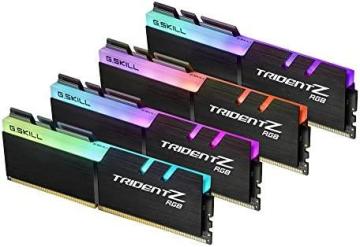 G.Skill Trident Z RGB Series 32GB (4x8GB) (PC4 25600) DDR4 3200 Desktop Memory Model