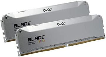 OLOy DDR4 RAM 16GB (2x8GB) Blade Aura Sync RGB 4266 MHz CL18 1.5V 288-Pin Desktop Gaming UDIMM