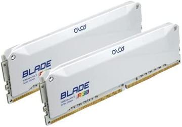 OLOy DDR4 RAM 16GB (2x8GB) Blade Aura Sync RGB 3200 MHz CL16 1.35V 288-Pin Desktop Gaming UDIMM