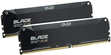 OLOy DDR4 RAM 16GB (2x8GB) Blade Aura Sync RGB 4000 MHz CL18 1.4V 288-Pin Desktop Gaming UDIMM