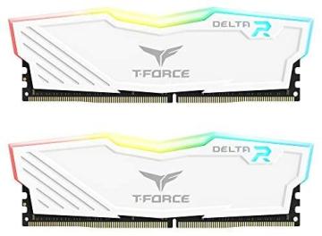 TEAMGROUP T-Force Delta RGB DDR4 16GB (2x8GB) 3000MHz (PC4-24000) CL16 Desktop Memory Module