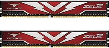 TEAMGROUP T-Force Zeus DDR4 32GB Kit (2x16GB) 3200MHz (PC4 25600) CL16 Desktop Gaming Memory Module