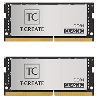 TEAMGROUP T-Create Classic DDR4 SODIMM 16GB Kit (2x8GB) 3200MHz(PC4-25600) 260 Pin CL22