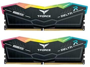 TEAMGROUP T-Force Delta RGB DDR5 Ram 64GB Kit (2x32GB) 6000MHz (PC5-48000) CL38 Desktop Memory