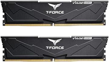 TEAMGROUP T-Force Vulcan DDR5 16GB (2x8GB) 5200MHz (PC5-41600) CL40 Desktop Memory Module