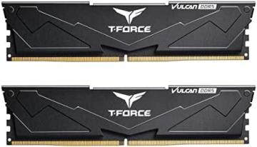 TEAMGROUP T-Force Vulcan DDR5 32GB (2x16GB) 5600MHz (PC5-44800) CL32 Desktop Memory Module