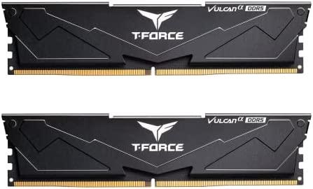TEAMGROUP T-Force Vulcan Alpha DDR5 Ram 32GB Kit (2x16GB) 6000MHz (PC5-48000) CL38 Desktop Memory