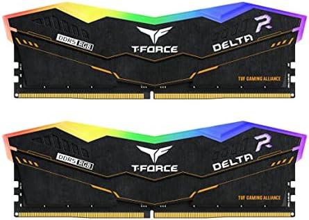TEAMGROUP T-Force Delta TUF Gaming Alliance RGB DDR5 Ram 32GB Kit (2x16GB) 5200MHz (PC5-41600) CL40
