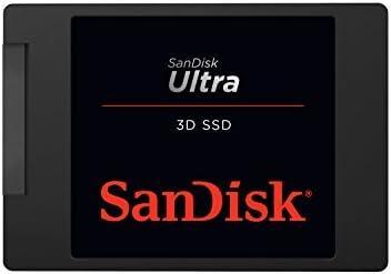 SanDisk Ultra 3D NAND 500GB Internal SSD - SATA III 6 Gb/s, 2.5 Inch7 mm, Up to 560 MB/s