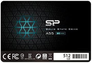 SP Silicon Power 512GB SSD 3D NAND A55 SLC Cache Internal Solid State Drive