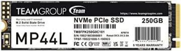 TEAMGROUP MP44L 250GB SLC Cache NVMe 1.4 PCIe Gen 4x4 M.2 2280 Laptop&Desktop SSD