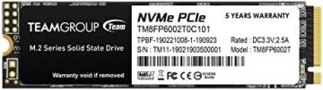 TEAMGROUP MP33 2TB SLC Cache 3D NAND TLC NVMe 1.3 PCIe Gen3x4 M.2 2280 Internal Solid State Drive