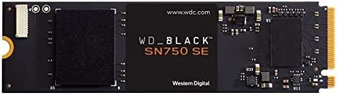 Western Digital WD_BLACK 250GB SN750 SE NVMe Internal Gaming SSD Solid State Drive