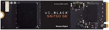 Western Digital WD_BLACK 250GB SN750 SE NVMe Internal Gaming SSD Solid State Drive