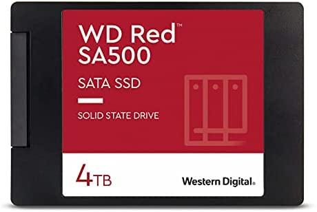 Western Digital 4TB WD Red SA500 NAS 3D NAND Internal SSD