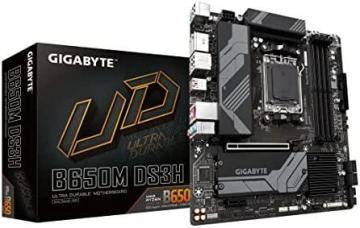 Gigabyte B650M DS3H AM5 LGA 1718 AMD B650 Micro ATX Motherboard