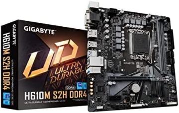 Gigabyte H610M S2H DDR4 H610 Intel LGA 1700 Micro ATX DDR4 Motherboard