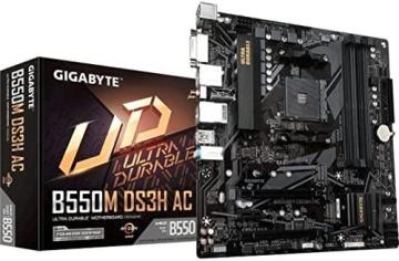 Gigabyte B550M DS3H AC AM4 AMD B550 Micro ATX Motherboard