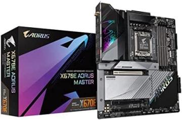 Gigabyte X670E AORUS Master AM5 LGA 1718 AMD X670E EATX Gaming Motherboard