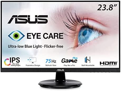 ASUS VA24DQ 23.8” 1080P Full HD 75Hz IPS Monitor