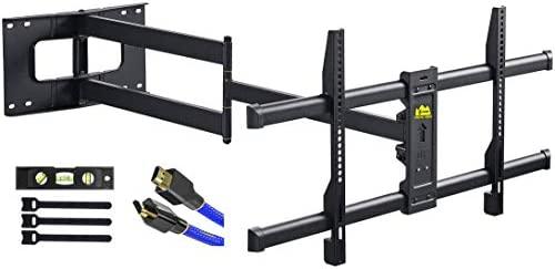 Forging Mount Long Arm TV Mount, Full Motion Wall Mount Bracket with 43 inch Extension