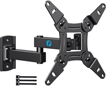 Pipishell Full Motion TV Mount for Most 13–42 inch Flat or Curved TVs
