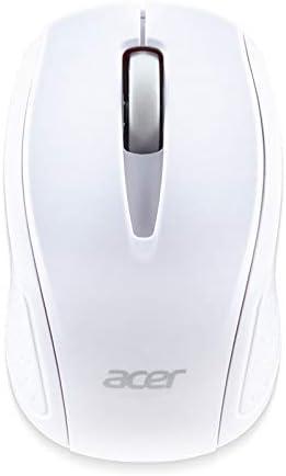Acer RF Wireless Mouse (White), Works with Chromebook, with USB Plug and Play for Right/Left Handed