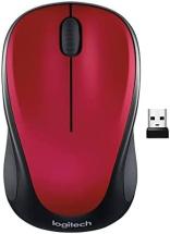 Logitech M317 Wireless Mouse, Red
