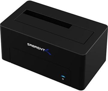 Sabrent USB 3.1 to SATA External Hard Drive Docking Station for 2.5 or 3.5in drives