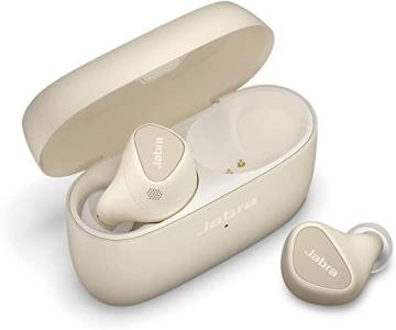 Jabra Elite 5 True Wireless in-Ear Bluetooth Earbuds – Gold Beige
