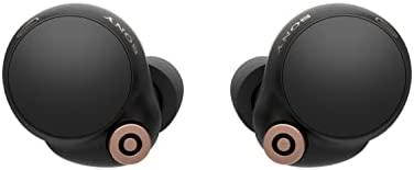 Sony WF-1000XM4 Industry Leading Noise Canceling Truly Wireless Earbud Headphones, Black
