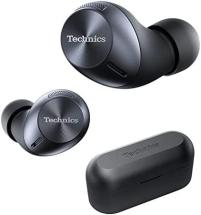 Technics True Wireless Multipoint Bluetooth Earbuds with Microphone, Black