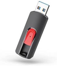 RAOYI 128GB Flash Drive Renewed 110MB/s USB 3.0 Flash Drive Red