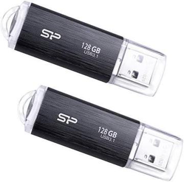 SP Silicon Power 2 Pack 128GB USB 3.0/3.1 Gen1 USB Flash Drive Blaze B02
