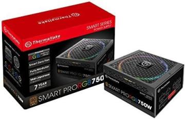 Thermaltake Smart Pro RGB 750W 80+ Bronze Smart Zero Fully Modular Power Supply