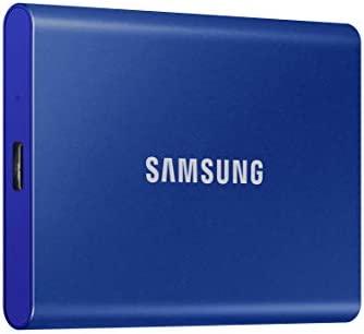 Samsung T7 2TB, Portable SSD, Blue