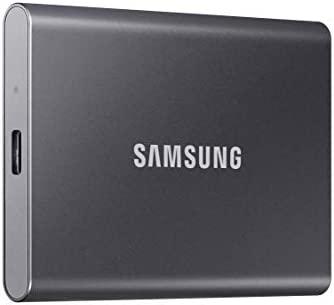 Samsung SSD T7 Portable External Solid State Drive 1TB, Gray