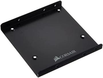 Corsair SSD Mounting Bracket Kit 2.5" to 3.5" Drive Bay(Cssd-Brkt1), Black