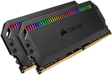 Corsair Dominator Platinum RGB 32GB (2x16GB) DDR4 3600 (PC4-28800) C18 1.35V AMD Optimized