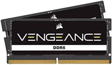 Corsair VENGEANCE DDR5 SODIMM 16GB (2x16GB) DDR5 4800MHz C40 Black