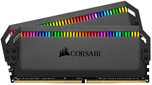 Corsair Dominator Platinum RGB 16GB (2x8GB) DDR4 3600 (PC4-28800) C18 1.35V Desktop Memory