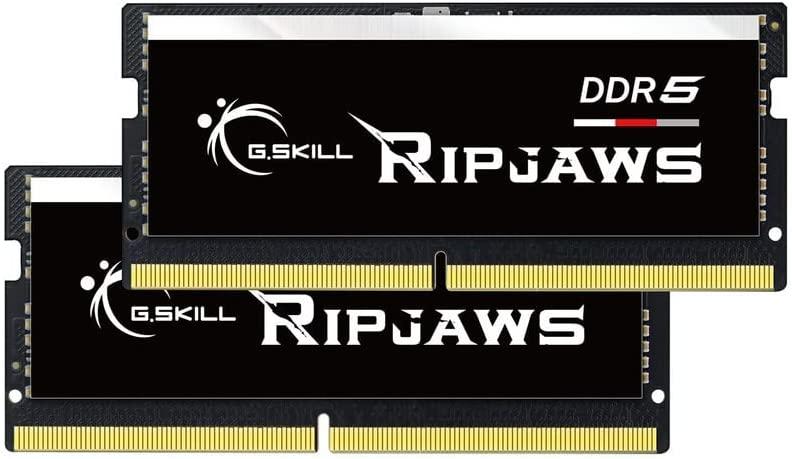 G.Skill RipJaws DDR5 SO-DIMM Series 64GB (2 x 32GB) 262-Pin DDR5 4800