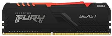 Kingston FURY Beast RGB 32GB 3200MT/s DDR4 CL16 Desktop Memory Single Module